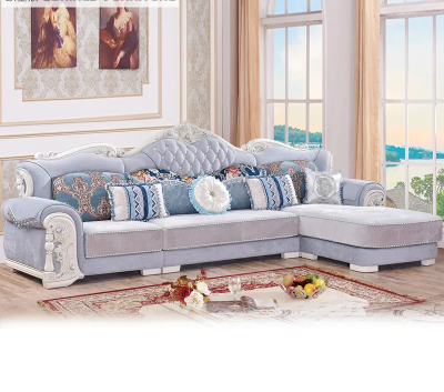 Sofa Vải Nỉ Tân Cổ Điển Nhập Khẩu HG -D10